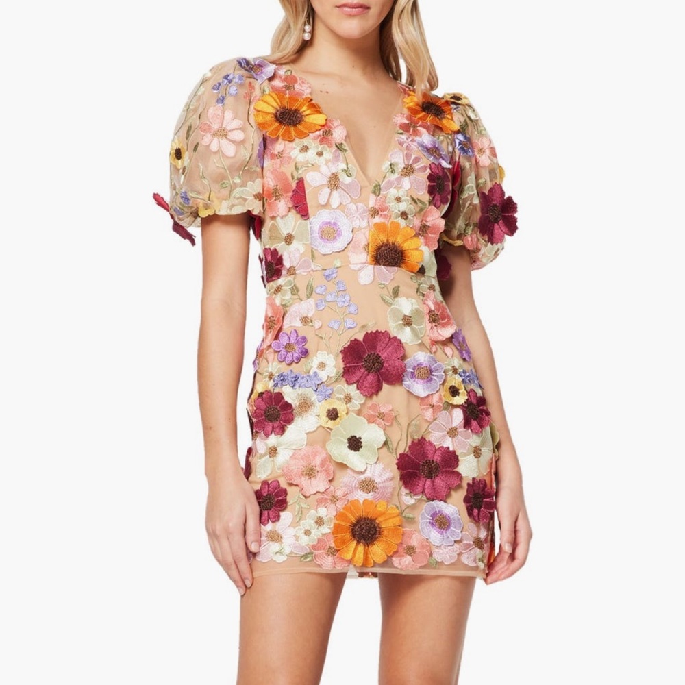 Elliatt Rosalind “multi” dress nwot XS
